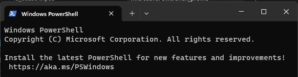 powershell upgrade notice